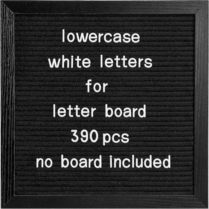 G GAMIT Felt Letter Board Letters Set - Pre-Cut 390pcs Lowercase Letters Only (No Board Included) - Image 1